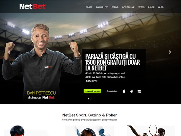 NetBet Casino Screenshot