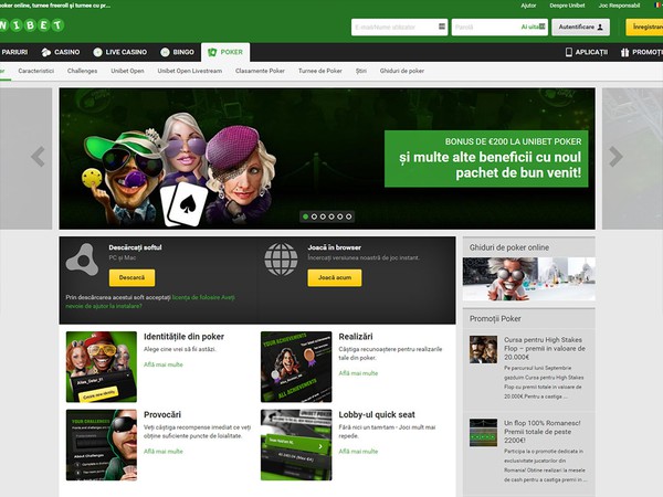 Unibet Screenshot